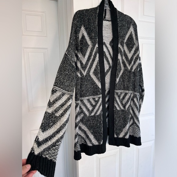 Merona Aztec Open-front Knit Cardigan - Picture 3 of 13